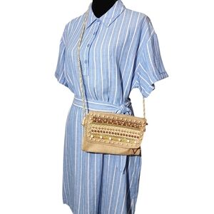 Beaded Crossbody Bag